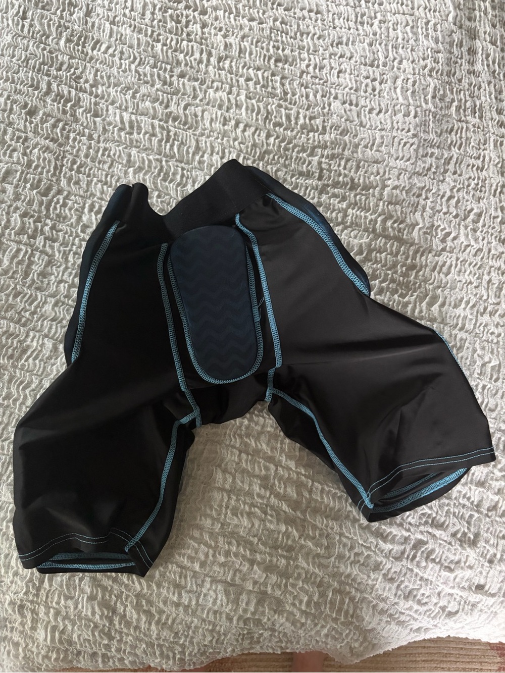 football girdle men’s size medium black